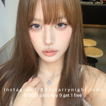 將圖片載入圖庫檢視器 新品預訂✨ 苗疆少女💜 Tina 紫色 purple 14.20mm 半年拋 (兩片裝) 🎀可預訂請撳度數選項中最下🎀 ✨$100/3對✨