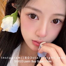 將圖片載入圖庫檢視器 現貨 酒釀甜心🤎 AfQueen 啡色 brown 14.50mm 年拋 (兩片裝) 🎀可預訂請撳度數選項中最下🎀 ✨$100/3對✨