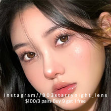 將圖片載入圖庫檢視器 現貨 小金條🤎 ovo 啡色 brown 14.20mm 半年拋 (兩片裝) 🎀可預訂請撳度數選項中最下🎀 ✨$100/3對✨