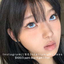 將圖片載入圖庫檢視器 現貨 救贖芭比💙 Thestarlens 藍色 BLUE 14.20mm 半年拋 (兩片裝)🎀可預訂請撳度數選項中最下🎀 ✨$100/3對✨