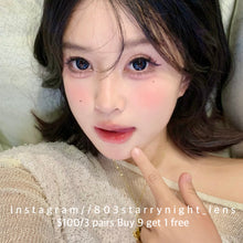 將圖片載入圖庫檢視器 現貨 星球居民💙   Thestarlens 藍色 BLUE 14.50mm 年拋 (兩片裝)🎀可預訂請撳度數選項中最下🎀 ✨$100/3對✨