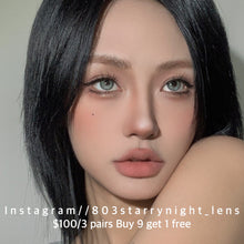 將圖片載入圖庫檢視器 現貨 萊琳青灰💚 ovo 綠色green 14.20mm 半年拋 (兩片裝) 🎀可預訂請撳度數選項中最下🎀 ✨$100/3對✨