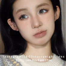 將圖片載入圖庫檢視器 現貨 冰川行客🤎 afqueen 啡色 brown 14.50mm 年拋 (兩片裝) 🎀可預訂請撳度數選項中最下🎀 ✨$100/3對✨