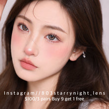 將圖片載入圖庫檢視器 新品預訂✨ 胡椒小狗🐶🩶 thestarlens 灰色 gray 14.50mm 半年拋 (兩片裝) 🎀可預訂請撳度數選項中最下🎀 ✨$100/3對✨