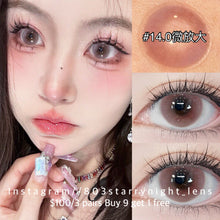將圖片載入圖庫檢視器 現貨 奶芙春茶粉🩷 ovo 粉紅色 pink 14.0mm 半年拋(兩片裝)✨$100/3對✨ 🎀可預訂請撳度數選項中最下🎀