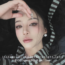 將圖片載入圖庫檢視器 現貨 金龍魚棕🤎 Tina 啡色 brown 14.50mm 半年拋 (兩片裝) 🎀可預訂請撳度數選項中最下🎀 ✨$100/3對✨