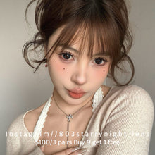 將圖片載入圖庫檢視器 現貨 告白藍氣球🎈 Tina 藍色色 Blue 14.50mm 半年拋 (兩片裝) 🎀可預訂請撳度數選項中最下🎀 ✨$100/3對✨