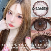 將圖片載入圖庫檢視器 現貨 百香烏龍🩷 AfQueen 粉紅色 pink 14.50mm 年拋 (兩片裝) 🎀可預訂請撳度數選項中最下🎀 ✨$100/3對✨