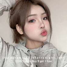 將圖片載入圖庫檢視器 現貨 冰鎮椰椰🩶  Tina 灰色 gray 14.20mm 半年拋 (兩片裝) 🎀可預訂請撳度數選項中最下🎀 ✨$100/3對✨