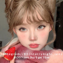 將圖片載入圖庫檢視器 現貨 未來世界🩶🩷 xiyou 粉紅色 灰色 gray pink 14.20mm 年拋 (兩片裝) 🎀可預訂請撳度數選項中最下🎀 ✨$100/3對✨