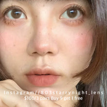 將圖片載入圖庫檢視器 新品預訂✨  落日奶酪🧀 thestarlens  啡色 brown 14.20mm 半年拋 (兩片裝) 🎀可預訂請撳度數選項中最下🎀 ✨$100/3對✨