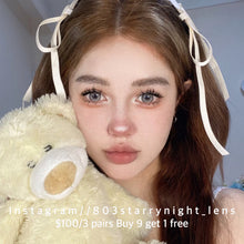 將圖片載入圖庫檢視器 現貨 泰式奶茶🩶 afqueen 灰色 gray 14.50mm 年拋 (兩片裝)🎀可預訂請撳度數選項中最下🎀 ✨$100/3對✨