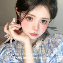 將圖片載入圖庫檢視器 新品預訂✨ 布魯魯💙 ovolook 藍色 blue 14.00mm 半年拋 (兩片裝) 🎀可預訂請撳度數選項中最下🎀 ✨$100/3對✨