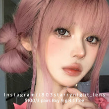 將圖片載入圖庫檢視器 現貨 草莓裙 ovo 粉紅色 pink 14.50mm 半年拋 (兩片裝) 🎀可預訂請撳度數選項中最下🎀 ✨$100/3對✨