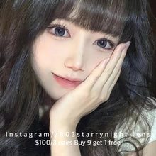 將圖片載入圖庫檢視器 現貨 微醺藍莓💙 Ovo 藍色 blue 14.50mm 半年拋 (兩片裝) 🎀可預訂請撳度數選項中最下🎀 ✨$100/3對✨