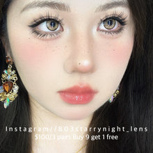 將圖片載入圖庫檢視器 現貨 末日沙丘🤎 Tina 啡色 brown 14.20mm 半年拋 (兩片裝) 🎀可預訂請撳度數選項中最下🎀 ✨$100/3對✨