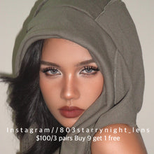 將圖片載入圖庫檢視器 現貨 淨白提花🩶 Tina 灰色 gray 14.20mm 半年拋 (兩片裝) 🎀可預訂請撳度數選項中最下🎀 ✨$100/3對✨