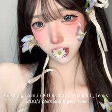將圖片載入圖庫檢視器 現貨 霧中青  af 綠色 green 14.50mm 年拋 (兩片裝) 🎀可預訂請撳度數選項中最下🎀 ✨$100/3對✨