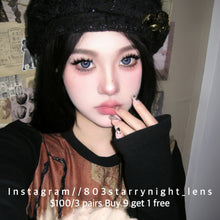 將圖片載入圖庫檢視器 現貨 藍繃帶💙 af queen 藍色 blue 14.50mm 年拋 (兩片裝) 🎀可預訂請撳度數選項中最下🎀 ✨$100/3對✨