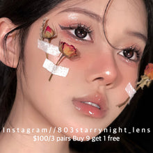 將圖片載入圖庫檢視器 現貨 小腮紅🩷🖤ovolook 黑色 粉紅色 black pink 14.20mm 半年拋 (兩片裝) 🎀可預訂請撳度數選項中最下🎀 ✨$100/3對✨