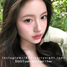 將圖片載入圖庫檢視器 新品預訂✨ 冷萃黑🖤 thestarlens 黑色 black 14.20mm 半年拋 (兩片裝) 🎀可預訂請撳度數選項中最下🎀 ✨$100/3對✨