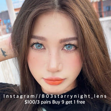 將圖片載入圖庫檢視器 現貨 金龍魚藍💙 Tina 藍色 blue 14.50mm 半年拋 (兩片裝) 🎀可預訂請撳度數選項中最下🎀 ✨$100/3對✨