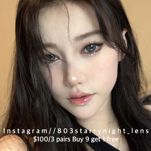 將圖片載入圖庫檢視器 現貨 椰子氣泡水 af Queen 灰色 gray 14.50mm 年拋 (兩片裝) 🎀可預訂請撳度數選項中最下🎀 ✨$100/3對✨