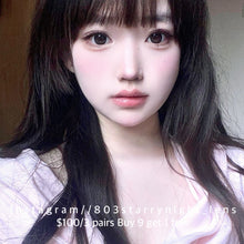 將圖片載入圖庫檢視器 現貨 超大嘟嘟黑🖤 afqueen 黑色 black  14.50mm 年拋 (兩片裝) 🎀可預訂請撳度數選項中最下🎀 ✨$100/3對✨