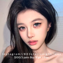 將圖片載入圖庫檢視器 現貨 露露黑松🩶 afqueen 灰色 gray 14.50mm 年拋 (兩片裝) 🎀可預訂請撳度數選項中最下🎀 ✨$100/3對✨