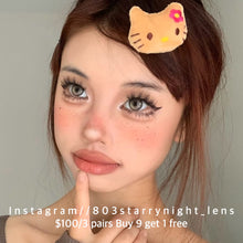 將圖片載入圖庫檢視器 現貨 柏拉圖金淚💛 Clamido 啡色 brown 14.20mm 年拋 (兩片裝) 🎀可預訂請撳度數選項中最下🎀 ✨$100/3對✨