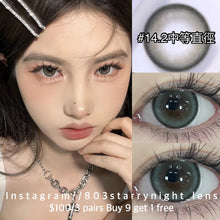 將圖片載入圖庫檢視器 現貨 小畫家👩🏻🎨🩶 AfQueen 灰色 gray 14.20mm 年拋 (兩片裝) 🎀可預訂請撳度數選項中最下🎀 ✨$100/3對✨