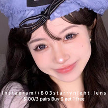 將圖片載入圖庫檢視器 現貨 甜櫻芭比藍💙Xiyou 灰色 gray 14.50mm 年拋 (兩片裝)🎀可預訂請撳度數選項中最下🎀 ✨$100/3對✨