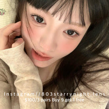 將圖片載入圖庫檢視器 新品預訂✨ 冷萃黑🖤 thestarlens 黑色 black 14.20mm 半年拋 (兩片裝) 🎀可預訂請撳度數選項中最下🎀 ✨$100/3對✨