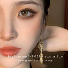 將圖片載入圖庫檢視器 新品預訂🫧 月夜微光 棕色 NEO COULER  black 14.2mm 日拋 (一盒五對)