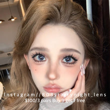 將圖片載入圖庫檢視器 現貨 反叛怪可愛 💙 Tina 藍色 blue 14.50mm 半年拋 (兩片裝) 🎀可預訂請撳度數選項中最下🎀 ✨$100/3對✨