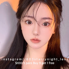 將圖片載入圖庫檢視器 現貨 甜櫻芭比棕🤎Xiyou 啡色 brown 14.50mm 年拋 (兩片裝)🎀可預訂請撳度數選項中最下🎀 ✨$100/3對✨