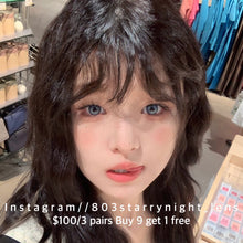 將圖片載入圖庫檢視器 現貨 仙本納海域💙 Clamido 藍色 blue 14.20mm 年拋 (兩片裝) 🎀可預訂請撳度數選項中最下🎀 ✨$100/3對✨