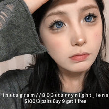 將圖片載入圖庫檢視器 現貨 失落人魚🧜🏻♀️🩵tina 藍色blue 14.20mm 年/半年拋 (兩片裝) 🎀可預訂請撳度數選項中最下🎀 ✨$100/3對✨