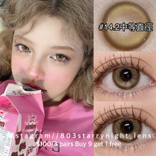 將圖片載入圖庫檢視器 現貨 舊金山日記💛 clamido 啡色 brown 14.20mm 年拋 (兩片裝) 🎀可預訂請撳度數選項中最下🎀 ✨$100/3對✨