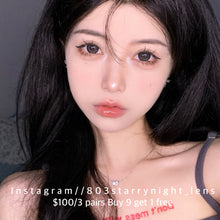 將圖片載入圖庫檢視器 現貨 北極光🩶  af 灰色 gray 14.50mm 年拋 (兩片裝) 🎀可預訂請撳度數選項中最下🎀 ✨$100/3對✨