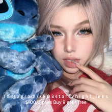 將圖片載入圖庫檢視器 現貨 AI冰美人💙 Tina 藍色 blue 14.20mm 半年拋 (兩片裝) 🎀可預訂請撳度數選項中最下🎀 ✨$100/3對✨