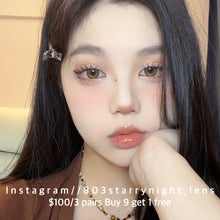 將圖片載入圖庫檢視器 現貨 富貴金栗💛  tina  啡色 brown 14.50mm 半年拋 (兩片裝)🎀可預訂請撳度數選項中最下🎀 ✨$100/3對✨