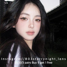 將圖片載入圖庫檢視器 現貨 遠洋桔梗🍊💛 af Queen 啡色 Bronw 14.50mm 年拋 (兩片裝)🎀可預訂請撳度數選項中最下🎀 ✨$100/3對✨