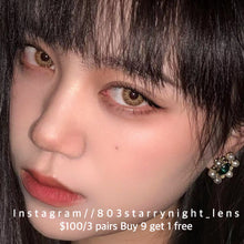 將圖片載入圖庫檢視器 新品預訂✨撒旦金棕🤎💛 Tina 棕色 brown 14.20mm 半年拋 (兩片裝) 🎀可預訂請撳度數選項中最下🎀 ✨$100/3對✨