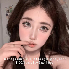 將圖片載入圖庫檢視器 現貨 海洋公主🩶 afqueen 灰色 gray 14.50mm 年拋 (兩片裝) 🎀可預訂請撳度數選項中最下🎀 ✨$100/3對✨