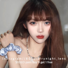 將圖片載入圖庫檢視器 現貨 夜吻維納斯🩵 af queen 藍色 blue 14.50mm 年拋 (兩片裝) 🎀可預訂請撳度數選項中最下🎀 ✨$100/3對✨