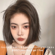 將圖片載入圖庫檢視器 現貨 荔枝殼🤎 ovolook 啡色 brown 14.00mm 半年拋 (兩片裝) 🎀可預訂請撳度數選項中最下🎀 ✨$100/3對✨