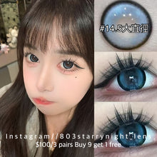 將圖片載入圖庫檢視器 新品預訂✨藍色圓舞曲💙 af 藍色 blue 14.50mm 半年拋 (兩片裝) 🎀可預訂請撳度數選項中最下🎀 ✨$100/3對✨