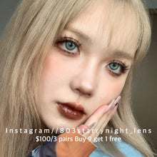 將圖片載入圖庫檢視器 新品預訂✨ 瀾貓💚🐱 ovo 綠色 green 14.20mm 半年拋 (兩片裝) 🎀可預訂請撳度數選項中最下🎀 ✨$100/3對✨