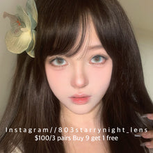 將圖片載入圖庫檢視器 新品預訂✨ 江南煙雨 💚 thestarlens 14.20mm 綠色 green半年拋(兩片裝)🎀可預訂請撳度數選項中最下🎀 ✨$100/3對✨